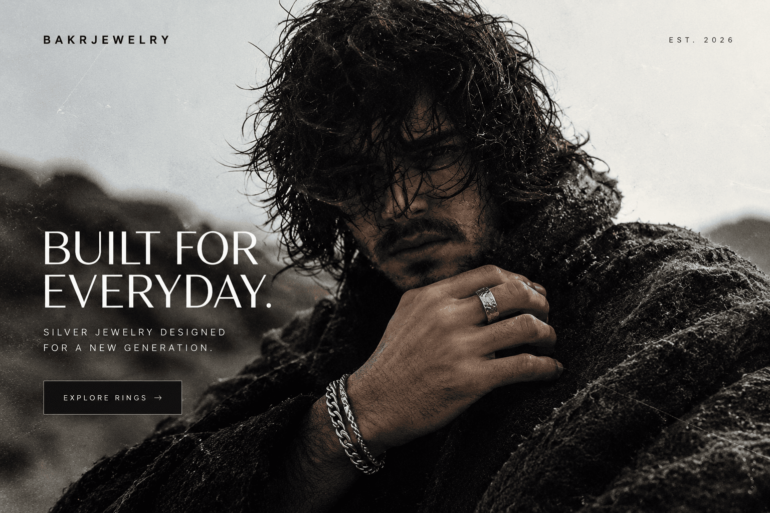 BAKRJEWELRY everyday jewelry campaign