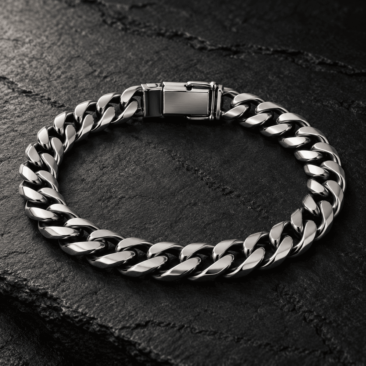 Illustrative silver bracelet concept
