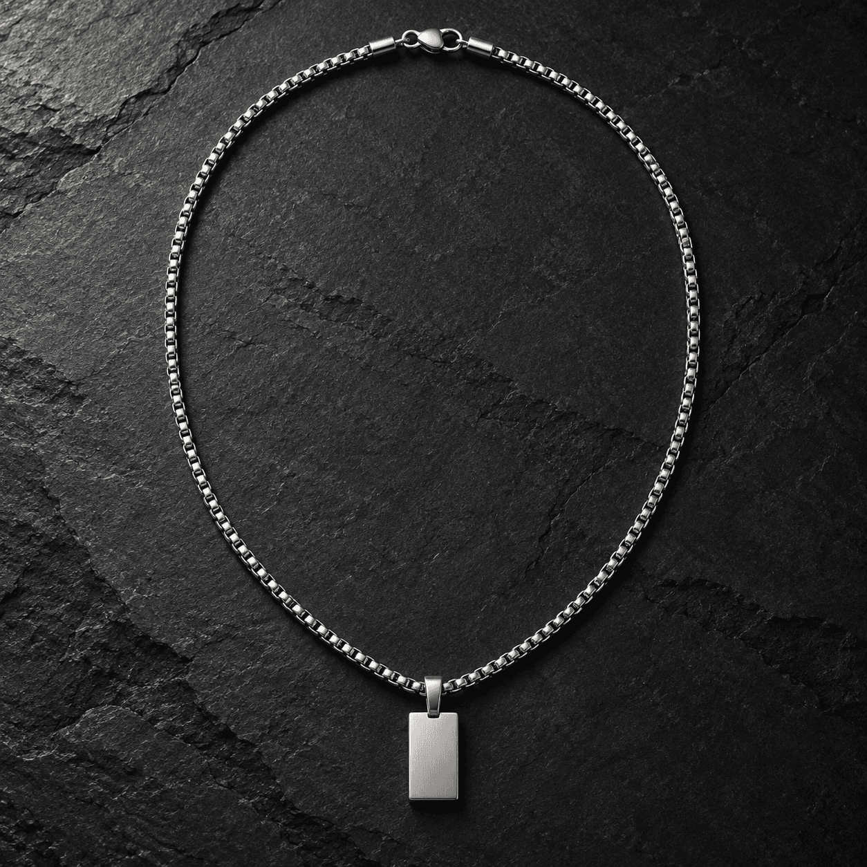 Illustrative men's necklace concept