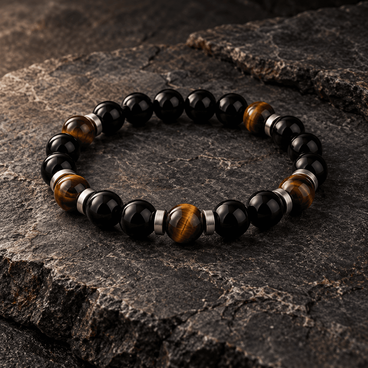 Illustrative natural stone bracelet concept